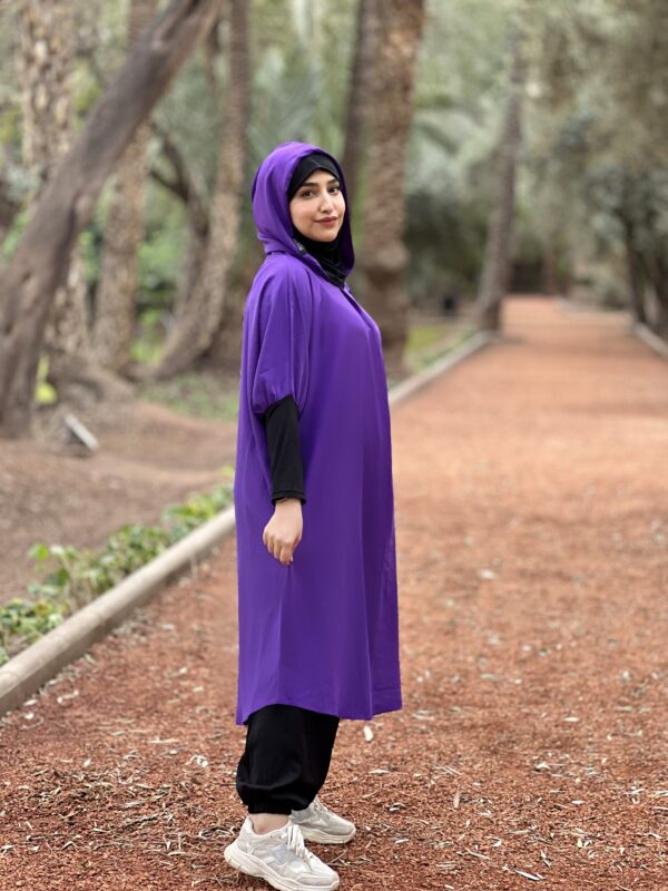 ⁦طقم رياضي  ( البنفسجي)⁩ - الصورة ⁦3⁩